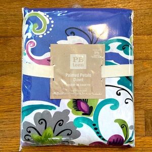 Twin Duvet cover from Pottery Barn Teen